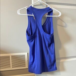 Athleta Blue Racerback Tank Top